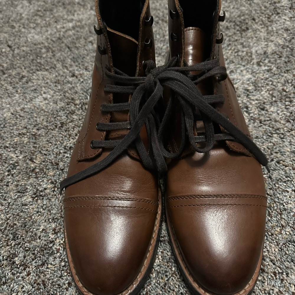 Thursday Boot Company Dark Brown Leather Boots